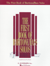 First Book of Baritone/Bass Solos, part 1